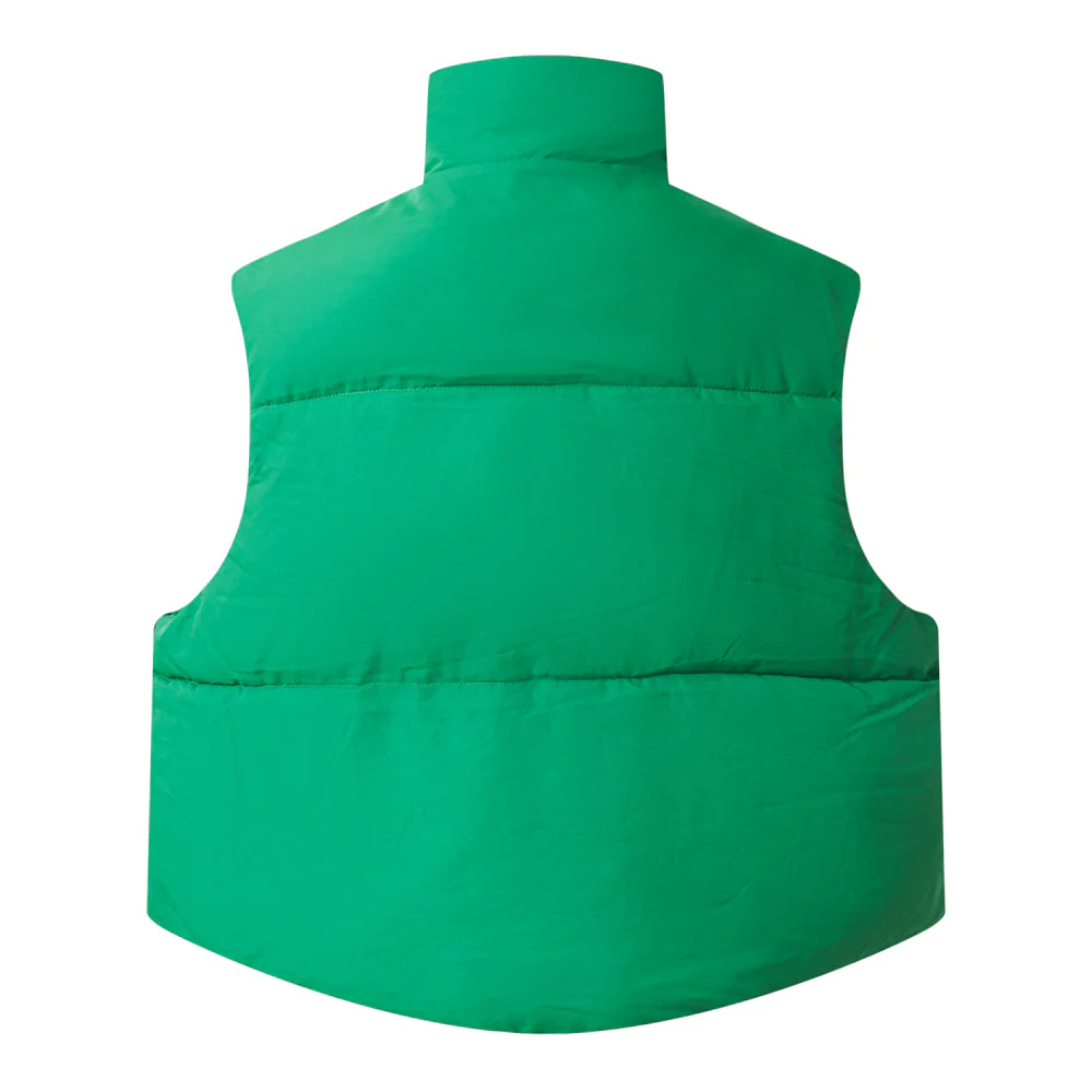 COLORFUL sleeveless puffer jacket – Image 8