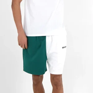 Short bicolore logo Vert