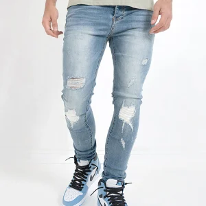 DESTROY skinny denim pant