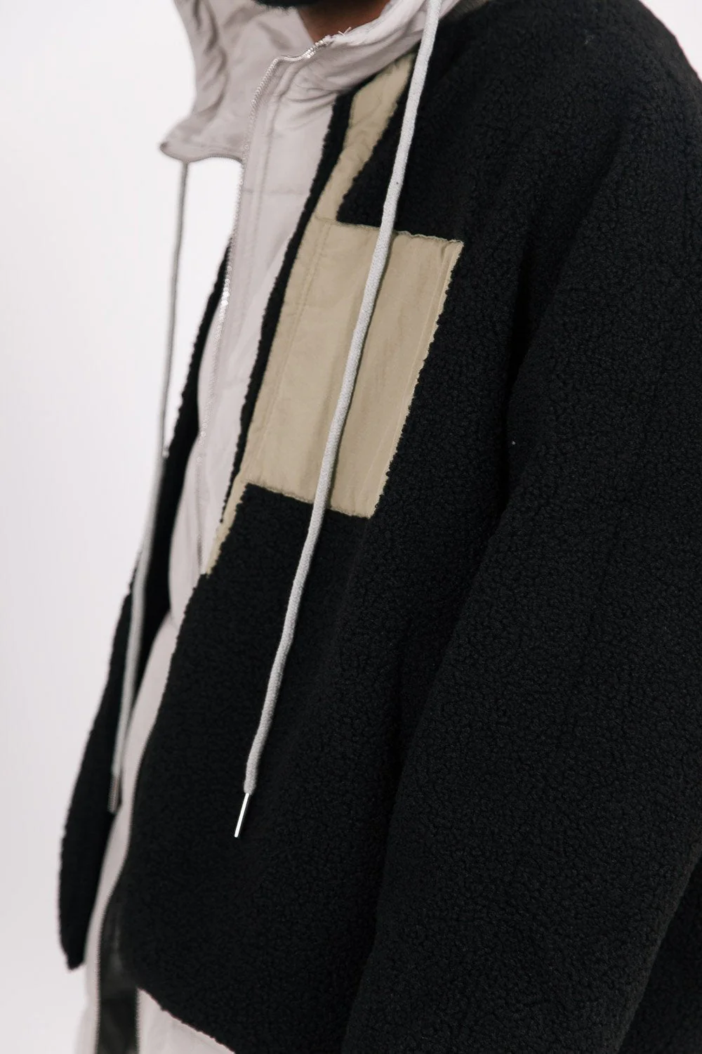 BIMATERIAL sherpa jacket – Image 4
