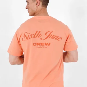 T-shirt logo signature Orange