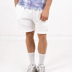 Short logo signature Blanc