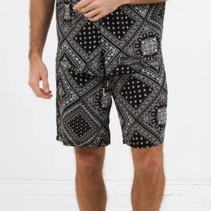 Short bandana fluide Noir