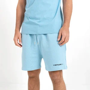 Short essential logo Bleu