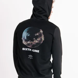 Sweat à capuche Terre Noir