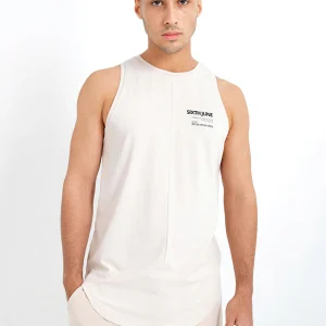 Débardeur barcode Beige