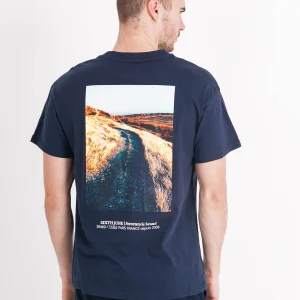 T-shirt manches courtes désert bleu