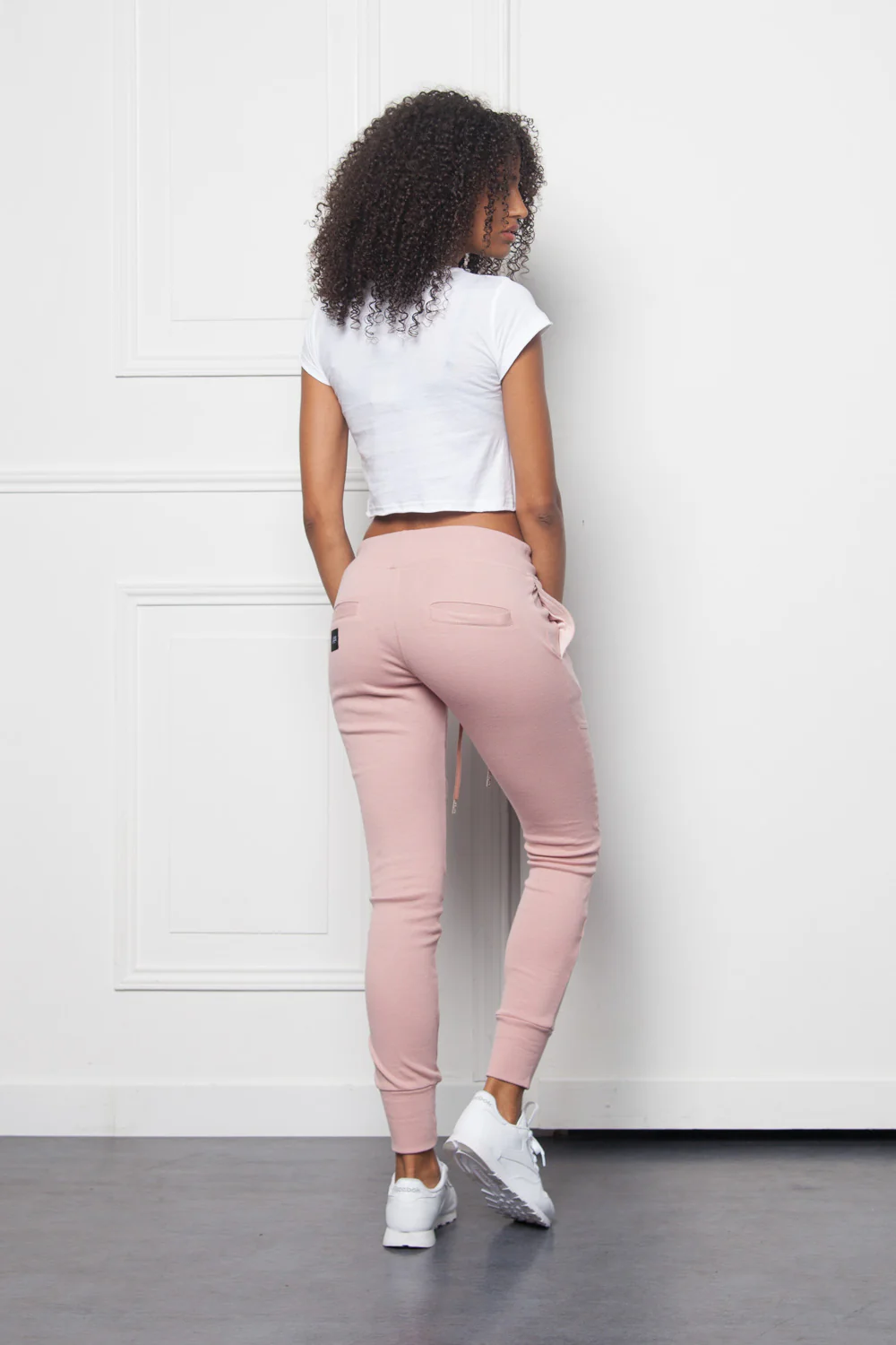 Crop top Parisiennes Women fire effect font white W2630CTS – Image 5