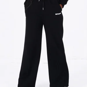 Jogging jambes larges Noir