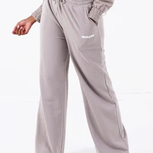Jogging jambes larges Gris