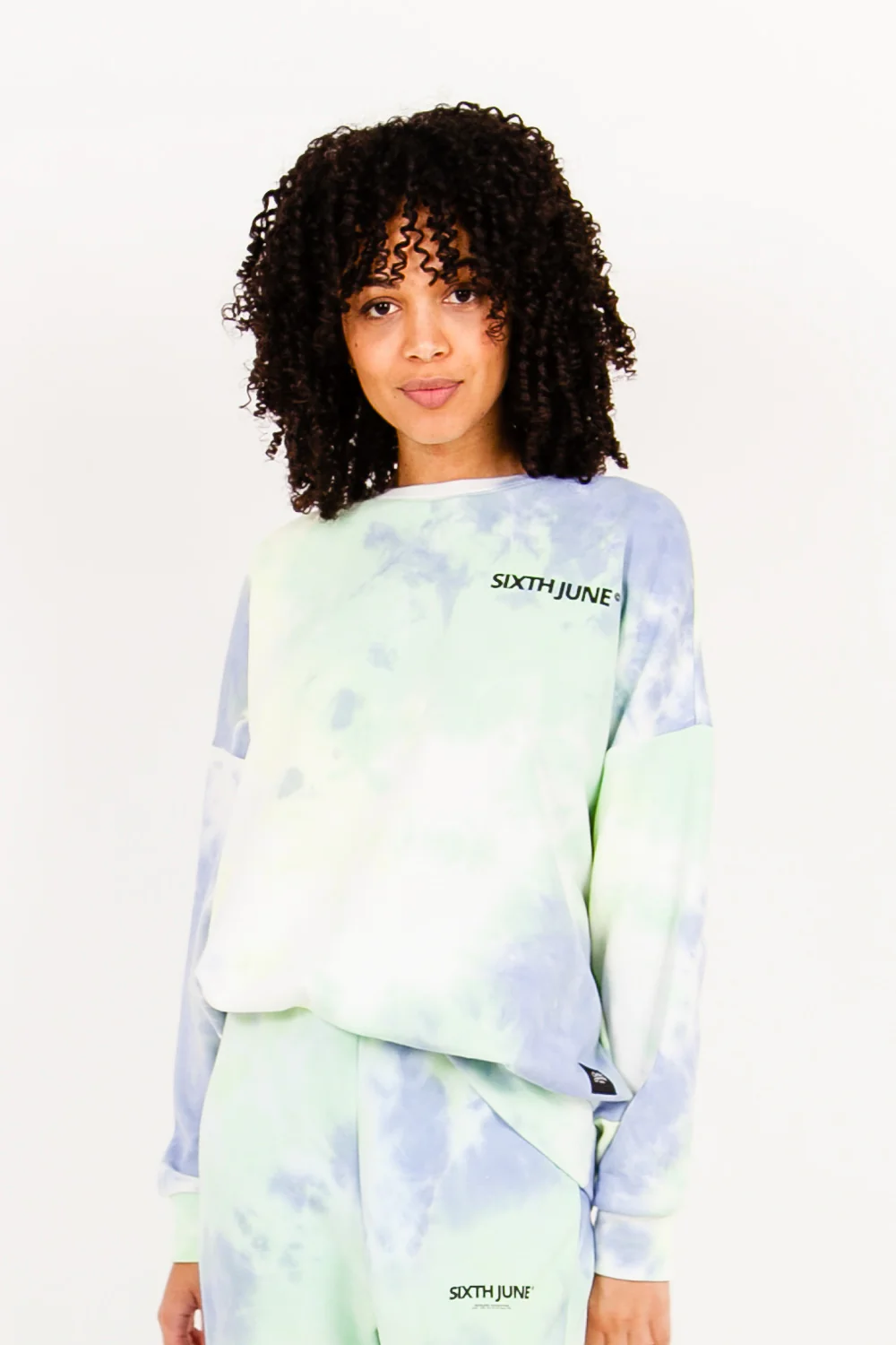 Sweat tie and dye bleu – Image 3