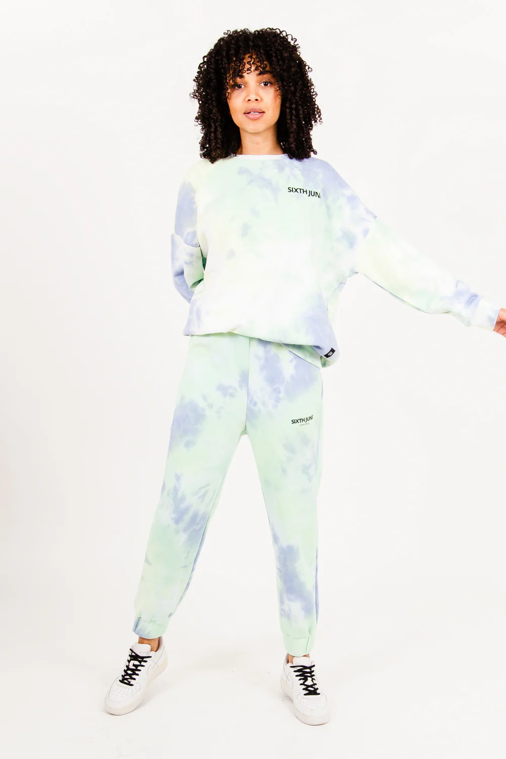Sweat tie and dye bleu – Image 7