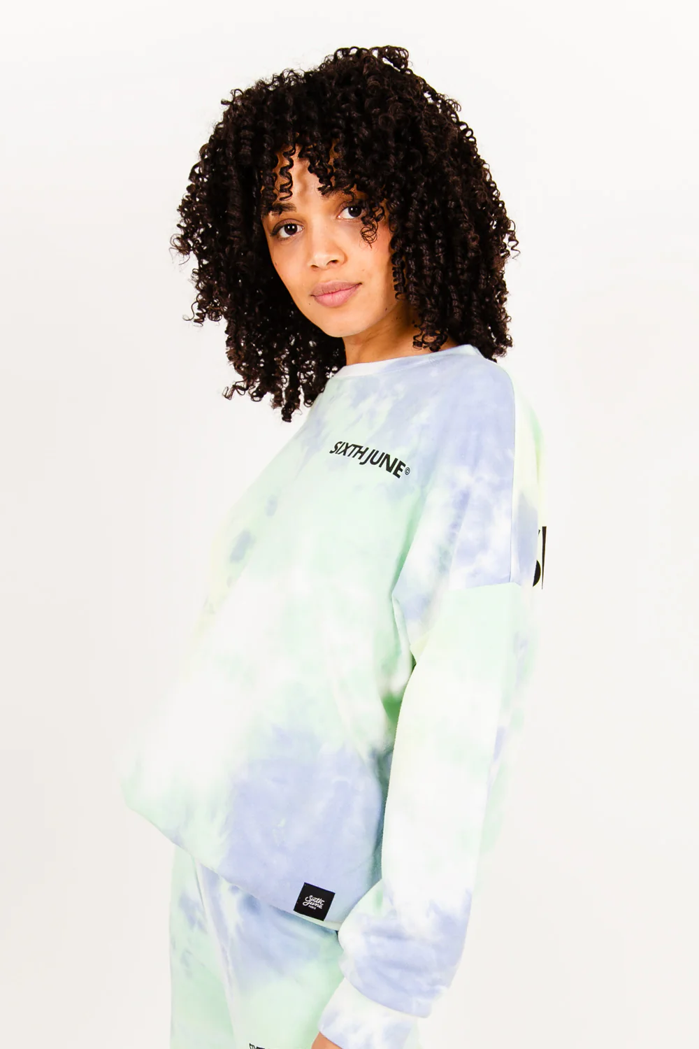 Sweat tie and dye bleu – Image 4