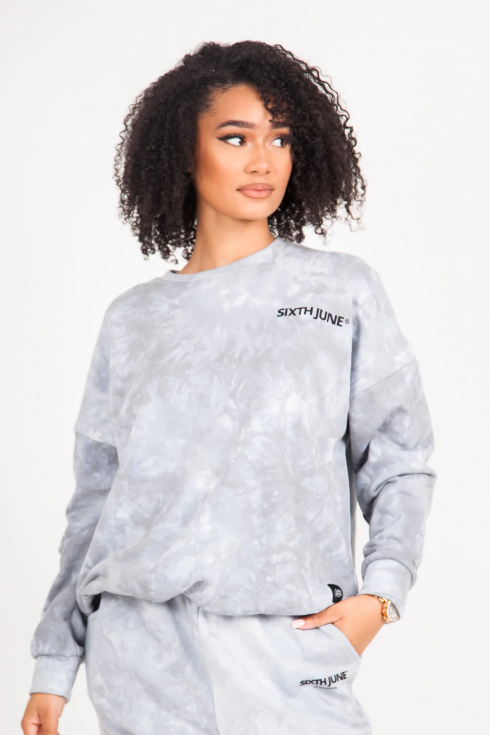 Sweat tie and dye gris – Image 3