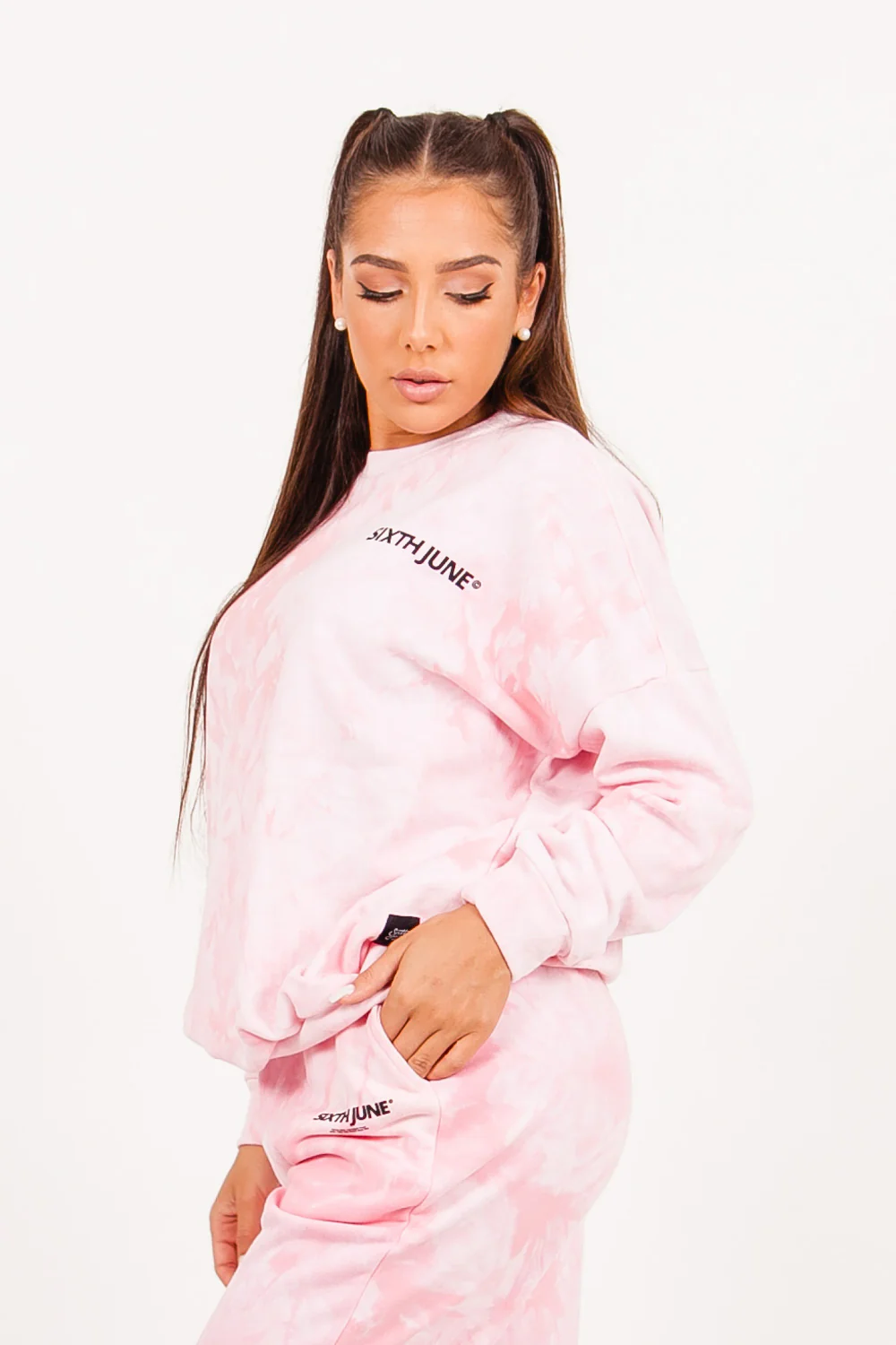 Sweat tie and dye rose – Image 4