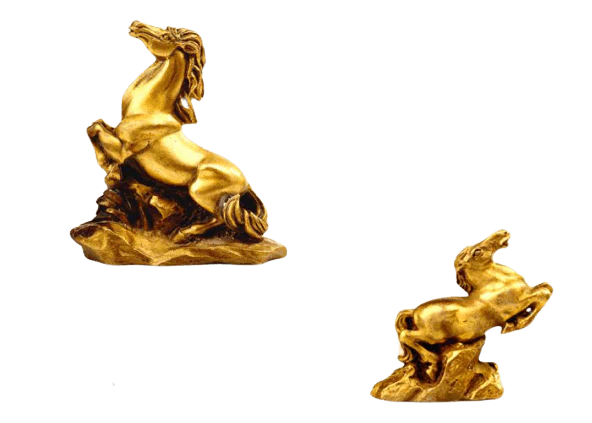 Statue Chinoise du Zodiaque Cheval