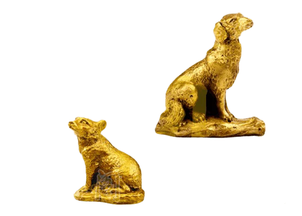 Statue Chinoise du Zodiaque Chien – Image 2