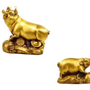 Statue Chinoise du Zodiaque Cochon