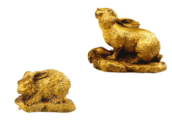 Statue Chinoise du Zodiaque Lapin – Image 2