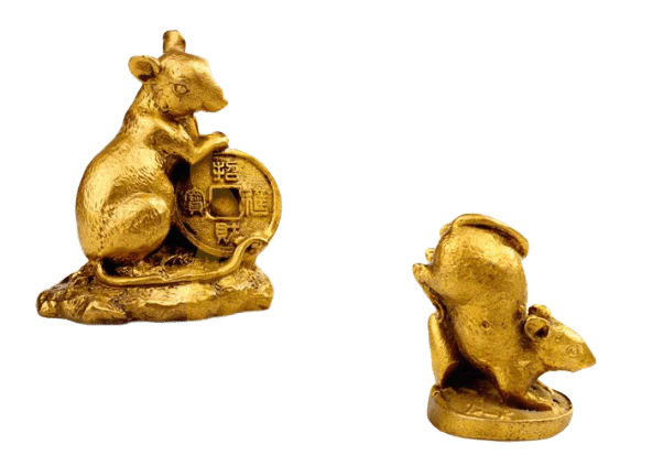 Statue Chinoise du Zodiaque Rat