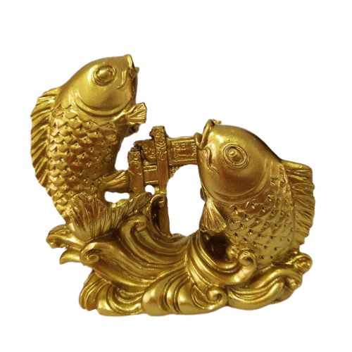 Statue Chinoise Poissons – Image 2