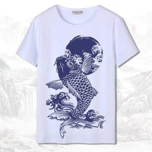 T-shirt Chinois Poisson