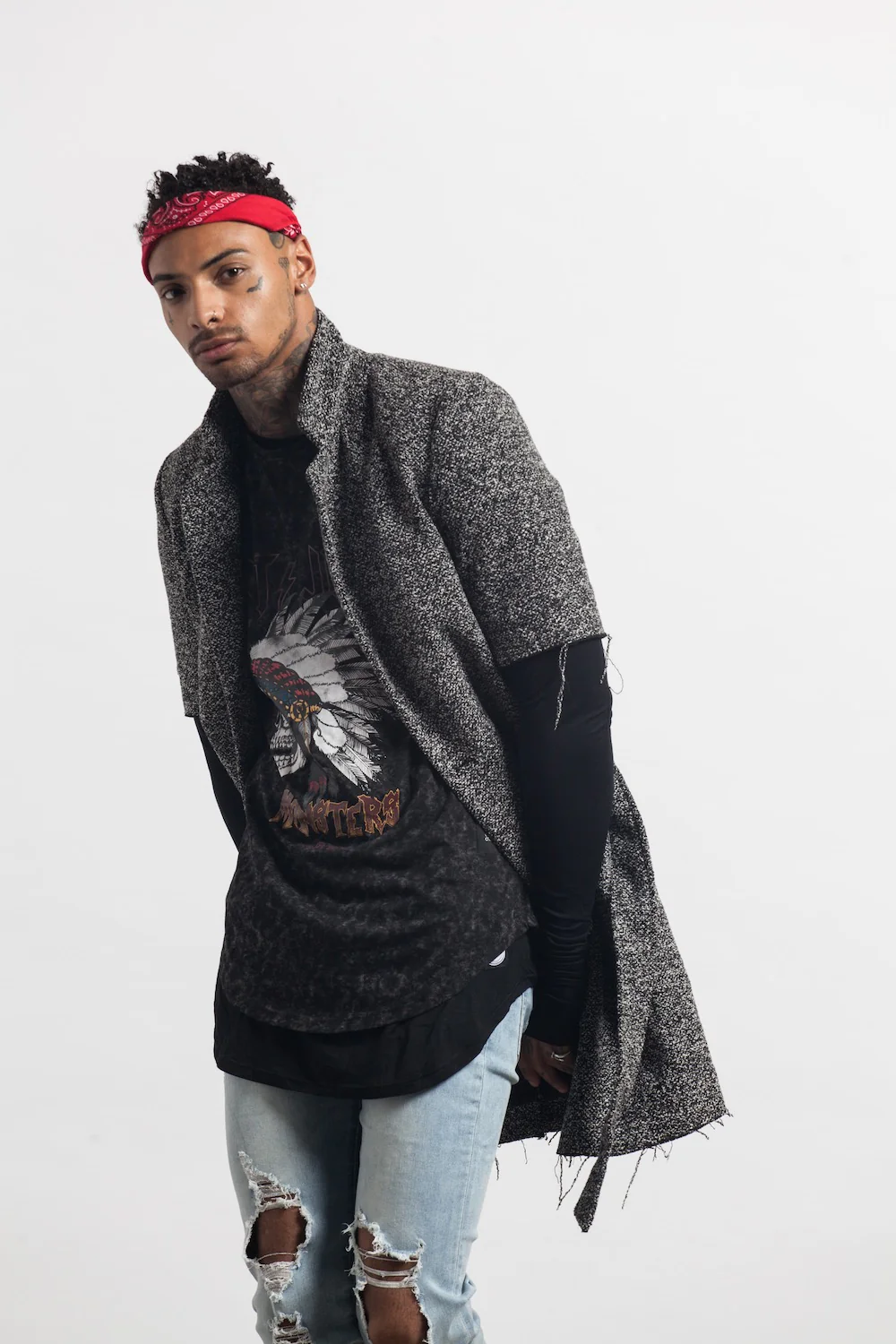 T-shirt Monsters Homme noir M2210WTS – Image 3