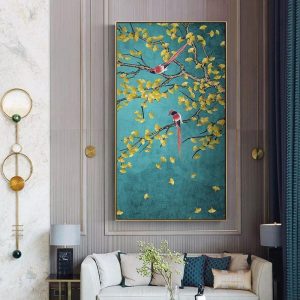 Tableau Chinois Oiseaux