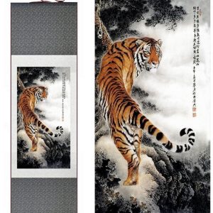 Tableau Chinois Tigre
