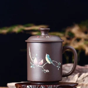 Tasse Chinoise Avec Couvercle