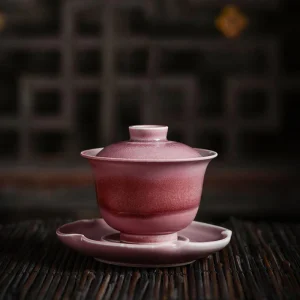 Tasse Chinoise En Porcelaine Rose