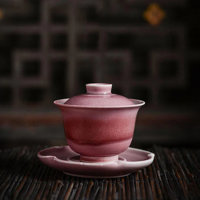 Tasse Chinoise En Porcelaine Rose