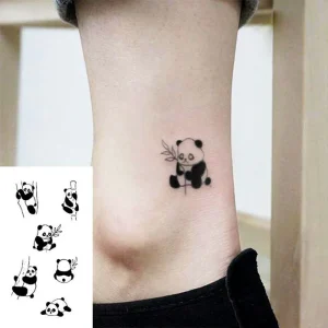 Tatouage Panda Chinois