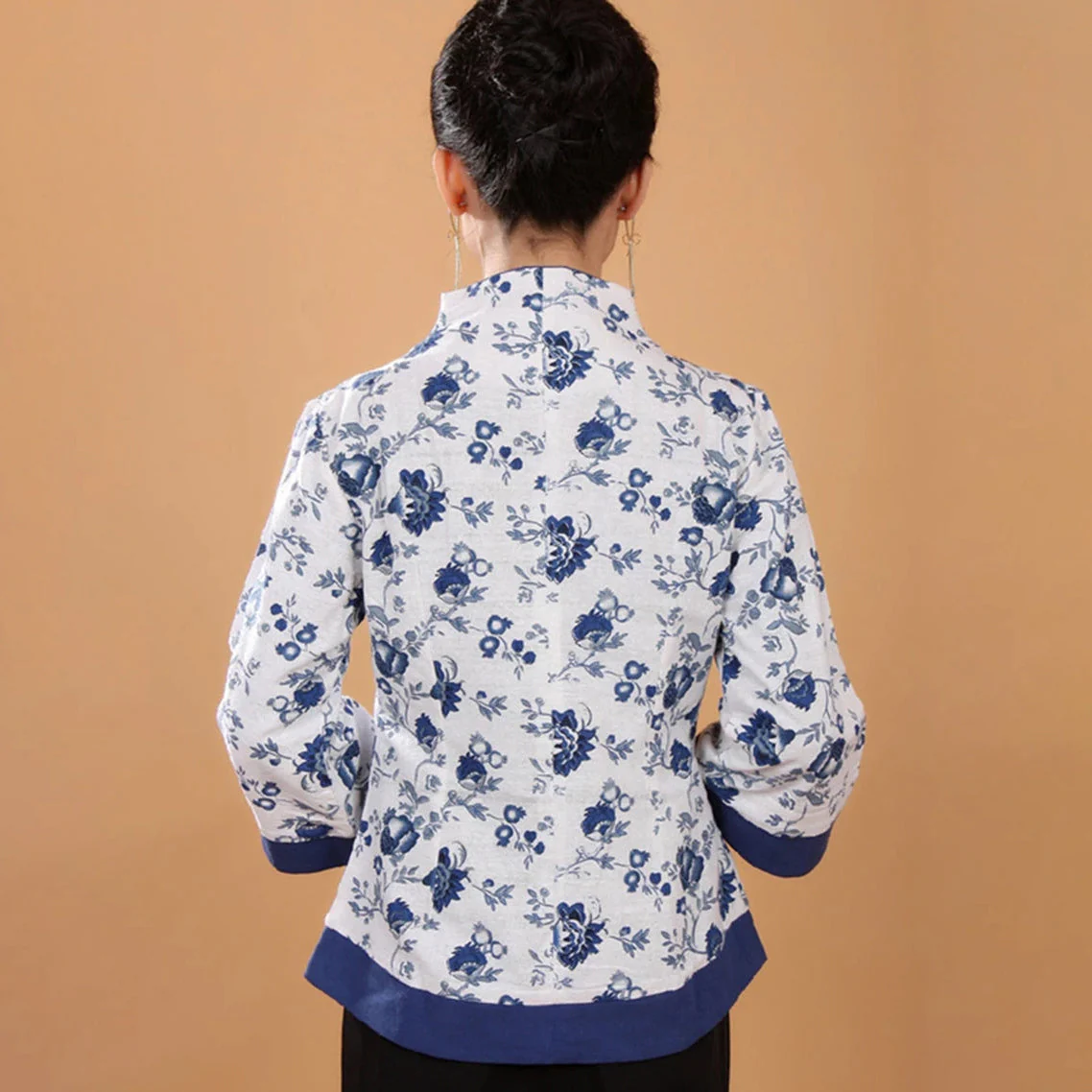 Veste Chinoise Femme Grande Taille – Image 3