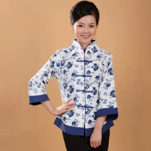 Veste Chinoise Femme Grande Taille