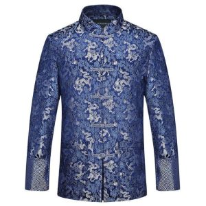 Veste Chinoise Homme en Soie