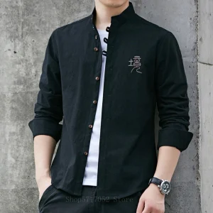 Veste Chinoise Homme Soie