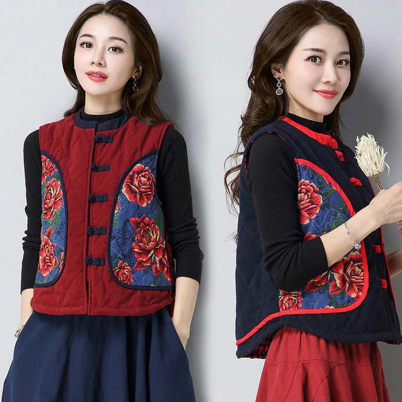 Veste Chinoise Matelassée Femme – Image 4