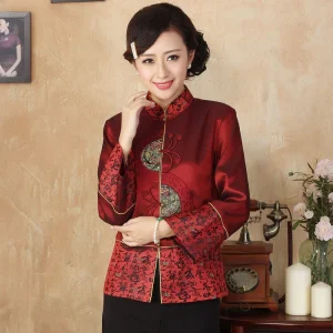 Veste Chinoise Satin