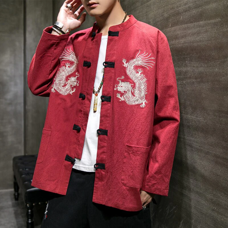 Veste Chinoise Dragon