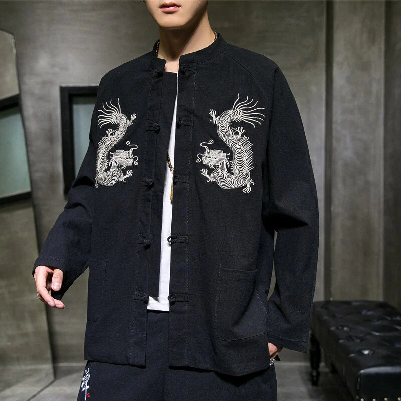 Veste Chinoise Dragon – Image 3