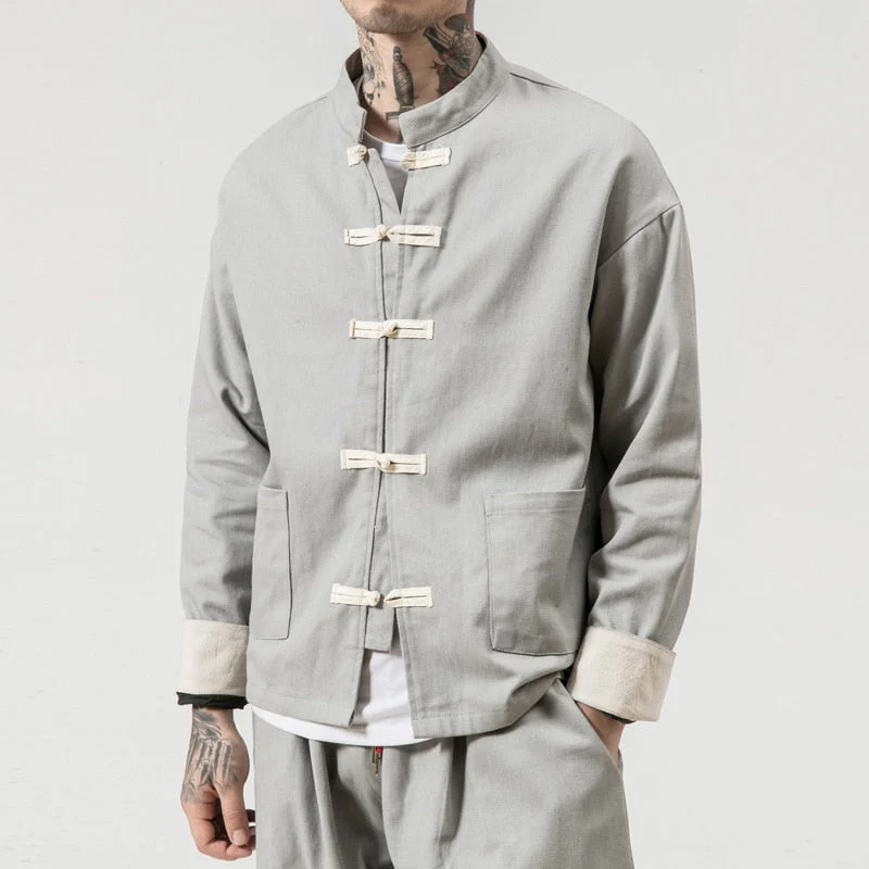 Veste Traditionnelle Chinoise Homme – Image 5